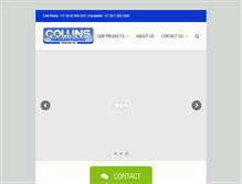 Tablet Screenshot of collinsfibreglass.co.za
